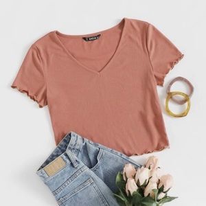 Nude Crop Top